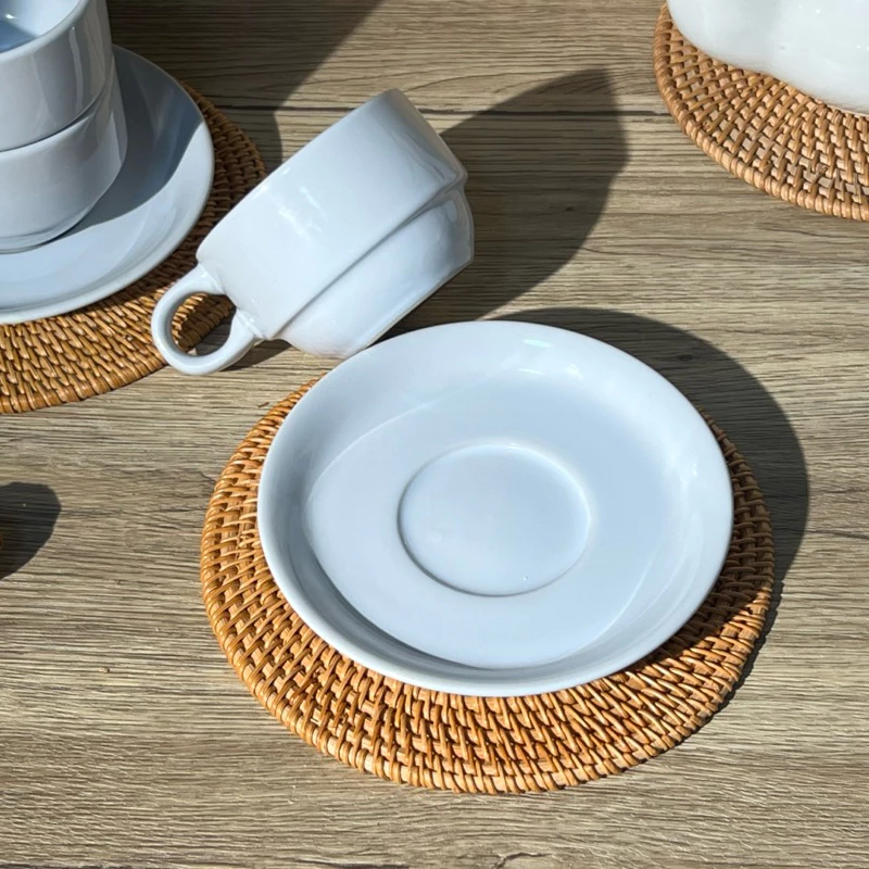 แก้วกาแฟพร้อมจานรอง